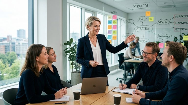 Sådan Opbygger Du En Strategisk Ledelsesstil Der Inspirerer og Motiverer